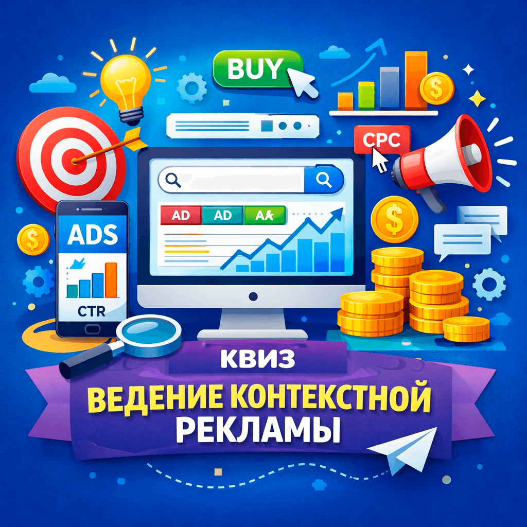 Квиз расчета стоимость ведения контекстной рекламы